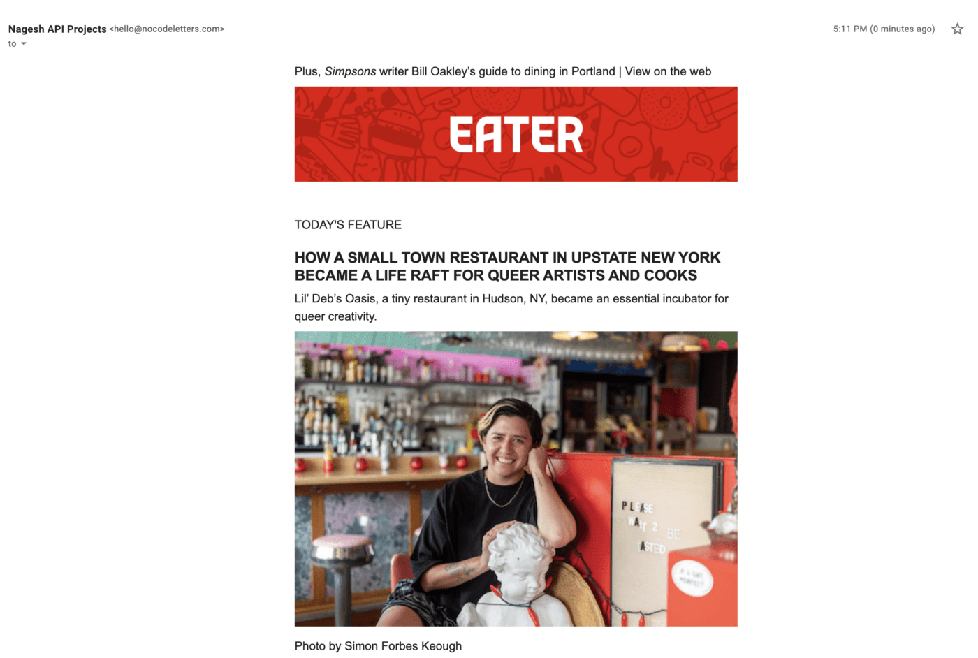 First Glimpse of NoCodeLetters