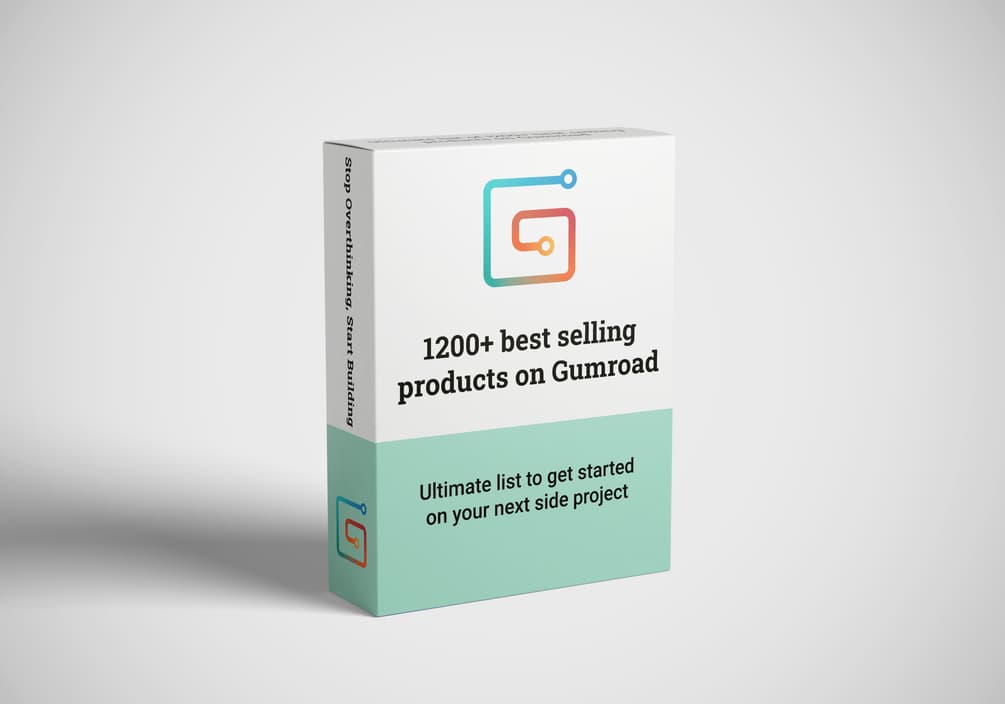 Best Selling Products on Gumroad